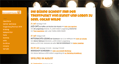 Desktop Screenshot of kleinewelttheater.de