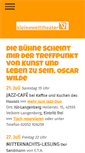 Mobile Screenshot of kleinewelttheater.de